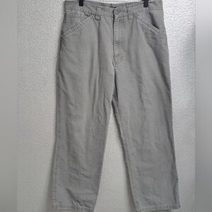 Perry Ellis America Men's Olive Green Jeans    Size 34/30